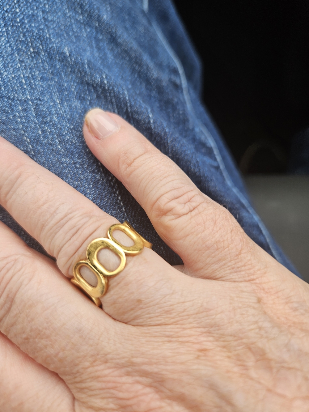 Dean Davidson Crosby -Link Statement Ring